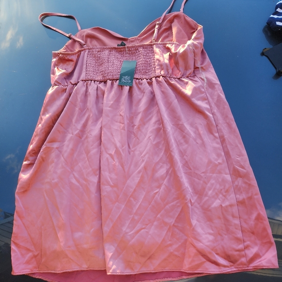 Women's Bra Cup Satin Slip Dress - Wild Fable - Picture 3 of 8